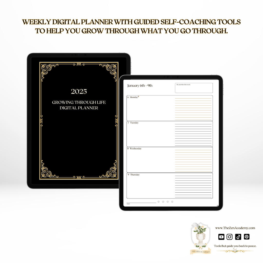 2025 Growing Through Life Digital Planner